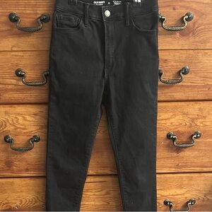 Old Navy Kids Rockstar Jeggings Black Jeans Girls size 12